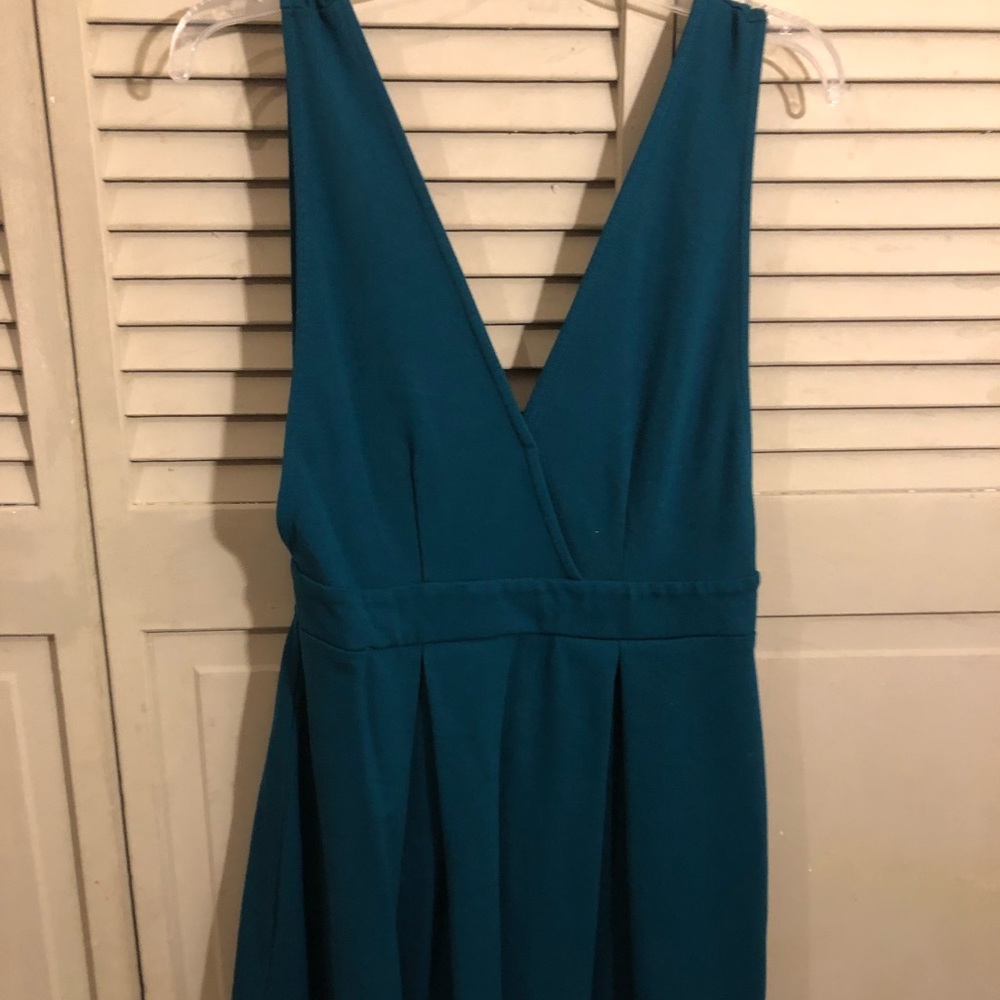 Teal dress